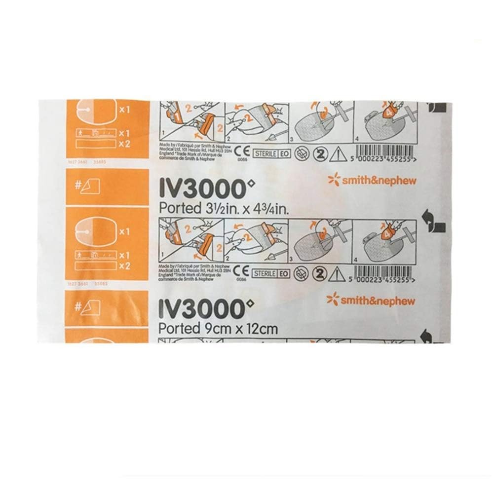 Condimento Trasparente, 10 pezzi Patch per Catetere Venoso PICC Impermeabile IV3000 Cerotto Medicale Per Medicazioni, Anti-Allergica Auto-Pasta per Ferite Fissatore, 10X12cm