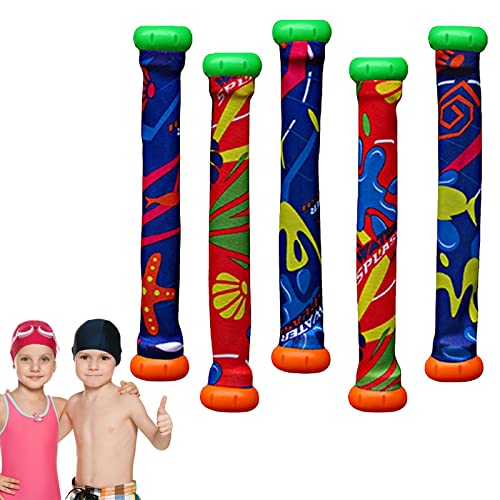 Wukesify Juguetes de Buceo en Piscina | Juegos de Piscina y Juguetes de Piscina para niños de 8 a 12 años,Palo de Buceo para Piscina subacuática, Juguetes de Entrenamiento para Nadar, Juego de Regalo Cover