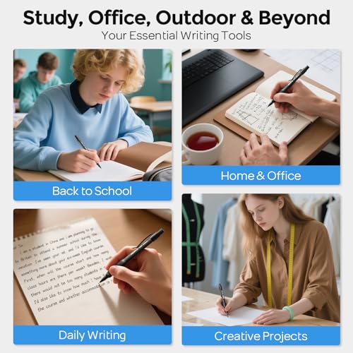 Nicpro Art Mechanical Pencil 0.9mm with Case, 3PCS HD1000 Hevey Duty Lead Pencils With 6 Tube HB 0.9 Lead Refill, Eraser, Weatherproof Barrel Pencil Set for Outdoor Writing Drafting Drawing Sketching
