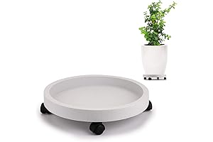 Skelang Plant Caddy 13 Inches, Wheeled Planter Pallet