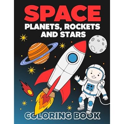 Space Coloring Book for Kids