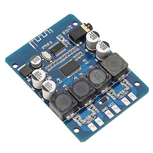Digital Power Amplifier Board ABS 2 Channel Audios Amplifier Module AUX Decoder Board 45W