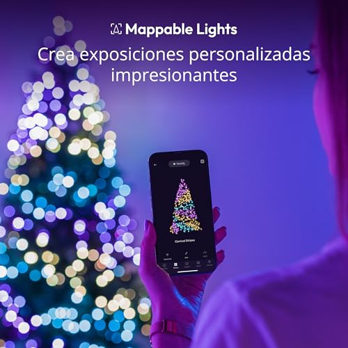 Cadena de luces LED inteligentes para ambientar tu terraza o sala de juegos este invierno 3