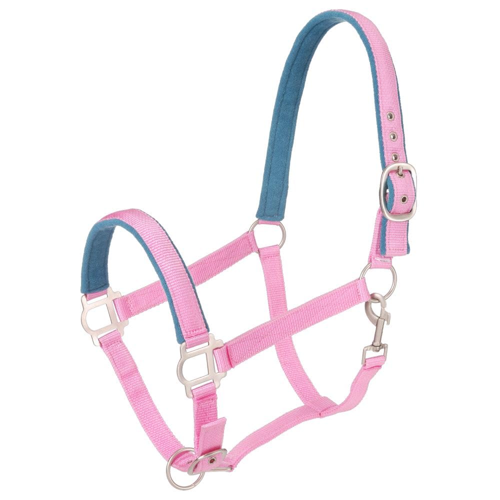 Tough1 Padded Pony Halter with Satin Hardware