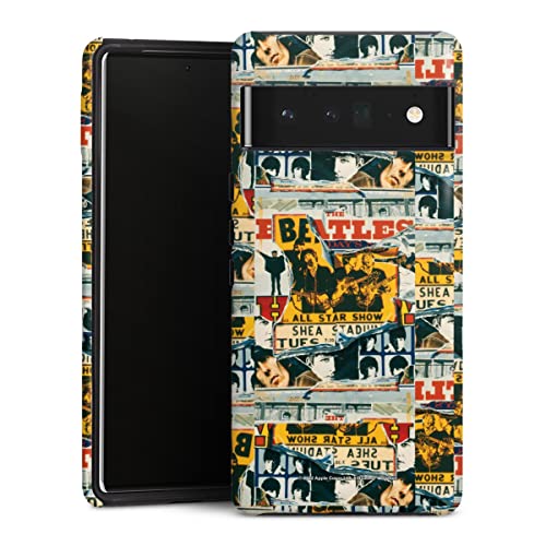 DeinDesign Coque Compatible avec Google Pixel 6 Pro Coque renforcée Coque Antichoc The Beatles Rock ‘n’ Roll Musique - Les Beatles, Paul McCartney, John Lennon, RIngo Starr, George Harrison DeinDesign Coque Compatible avec Google Pixel 6 Pro Coque renforcée Coque Antichoc The Beatles Rock 'n' Roll Musique