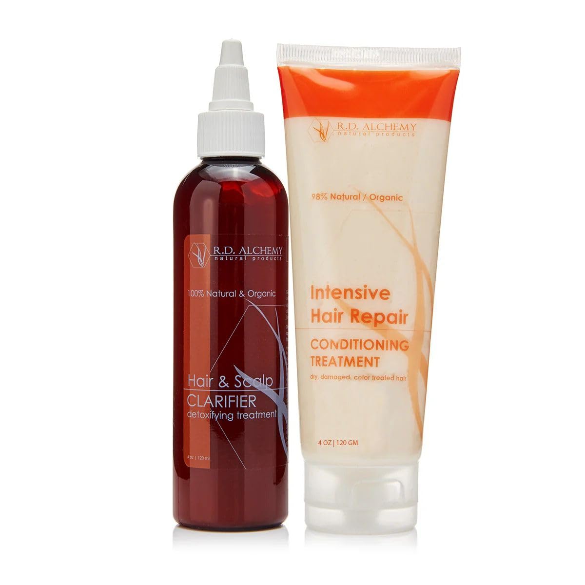 RD Alchemy - Natural & Organic Hair & Scalp Clarifier/Exfoliator - Removes Buildup, Soothes Dry Flaky Scalp & Boosts Hair Shine - Deep Cleanse for Healthy, Softer Hair & Scalp