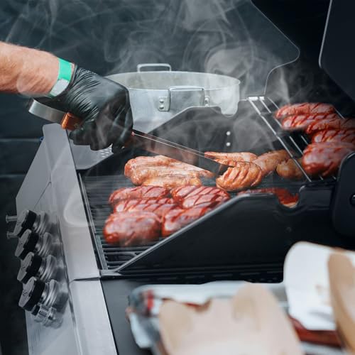 Griglia A Gas Da Tavolo 2 Fuochi | Bestfire | 20.000 BTU | Acciaio Inox