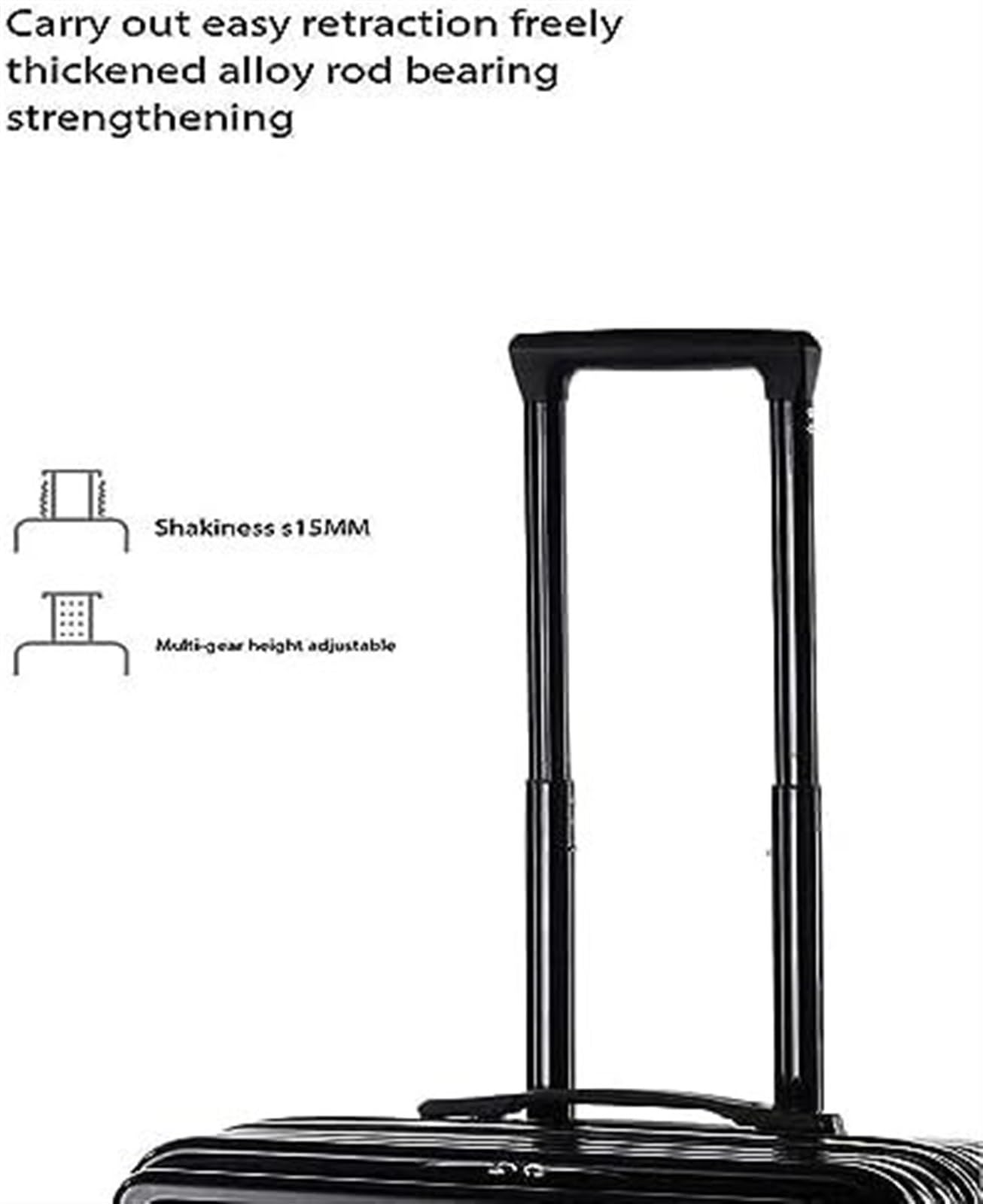 Valigia Bagaglio A Mano Piccolo, Copertina Anteriore, Valigia Completamente Aperta, da Stiva Valige Bagaglio Mano(White,20inch)