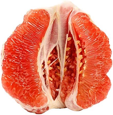 Fresh Yellow Pomelo Grapefruit Set of 2 Count Red Endocarp (Red flesh fruit)