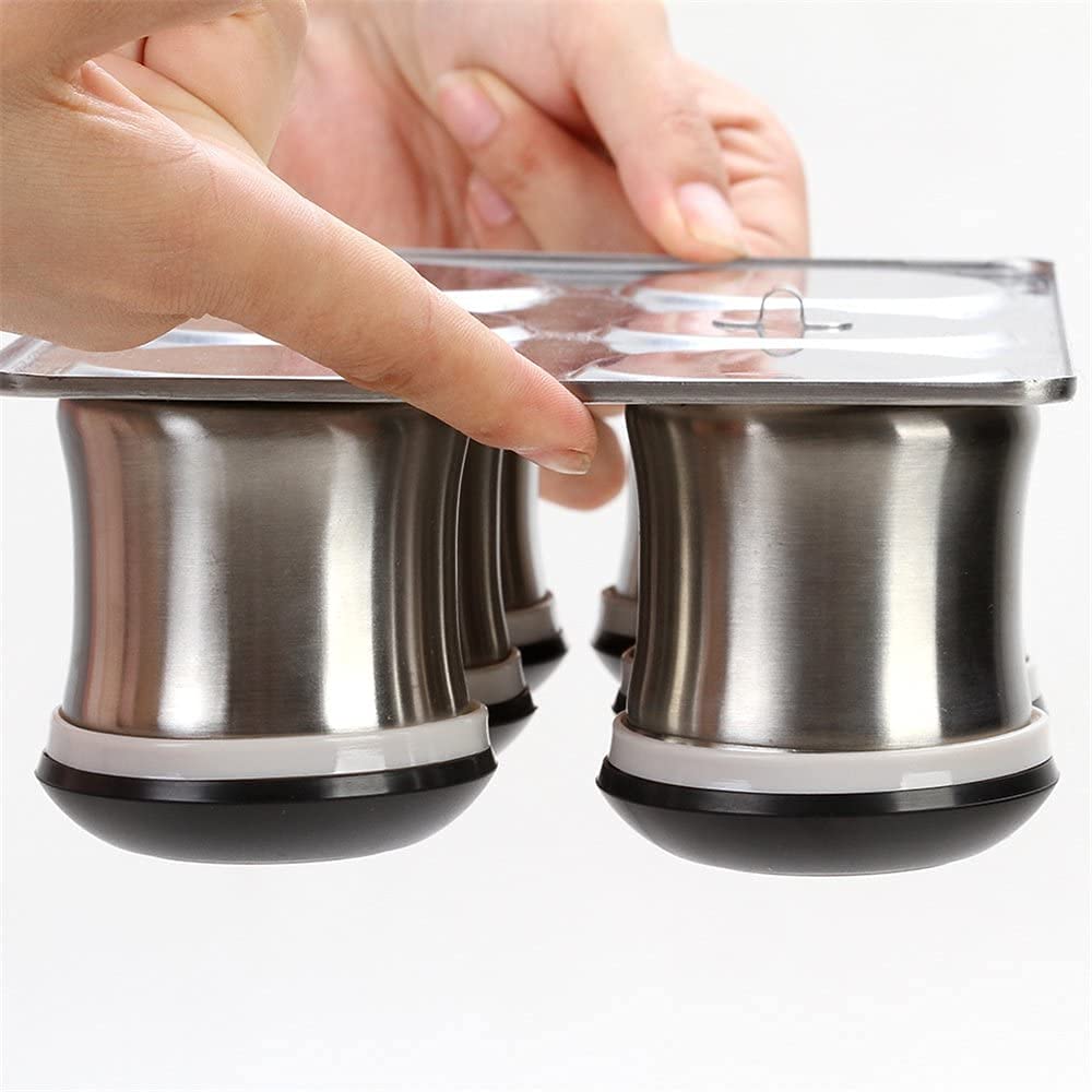 Gewürzglas, Set mit 6 Gewürzgläsern, Mehrzweck-Gewürzbehälter aus Edelstahl zur Aufbewahrung von Gewürzen und Würzmitteln