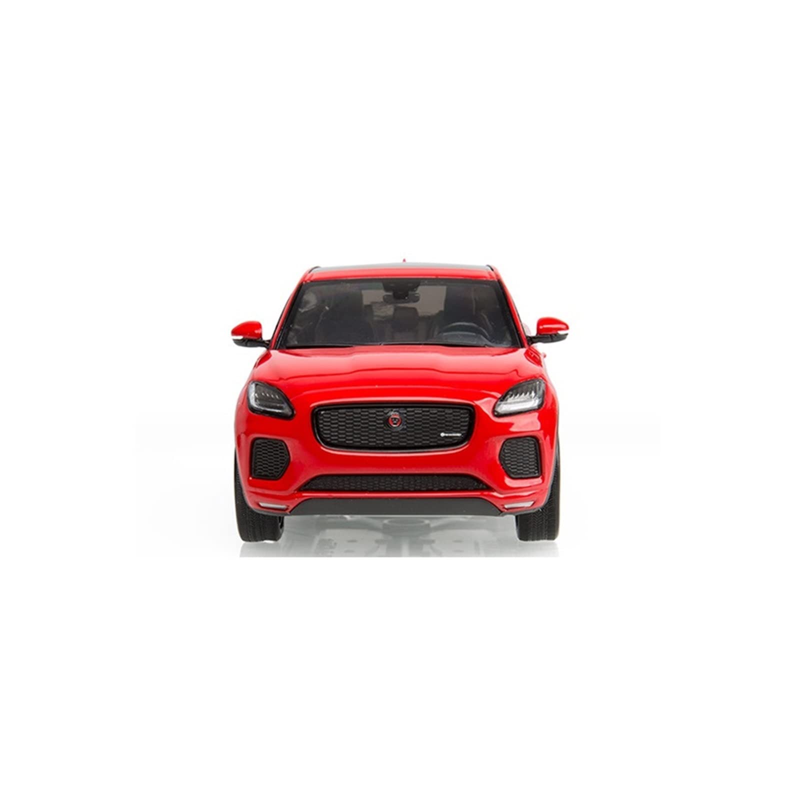Amazon.co.jp: ミニチュアカー 1:43 ジャガー E-PACE 赤合金