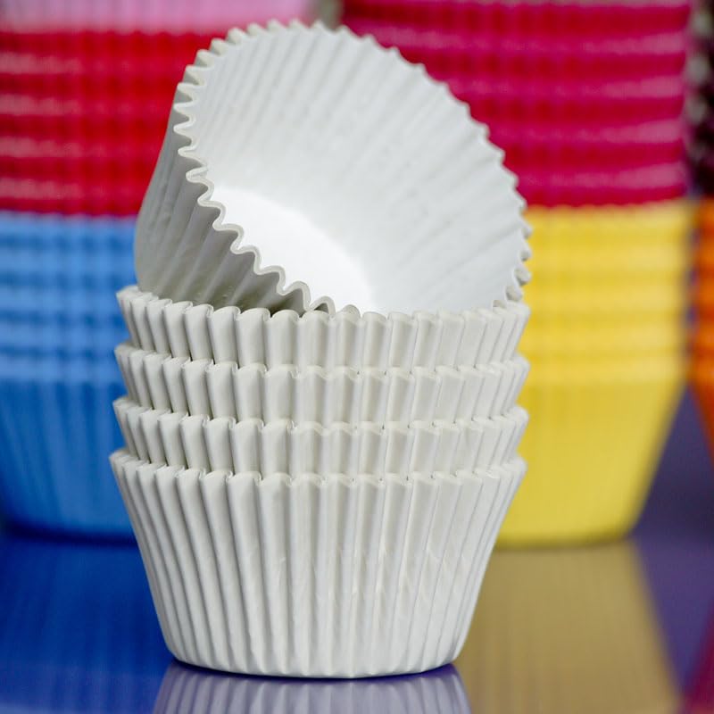 Purple Cupcakes Cupcake Cases (Qty 360) - Ivory