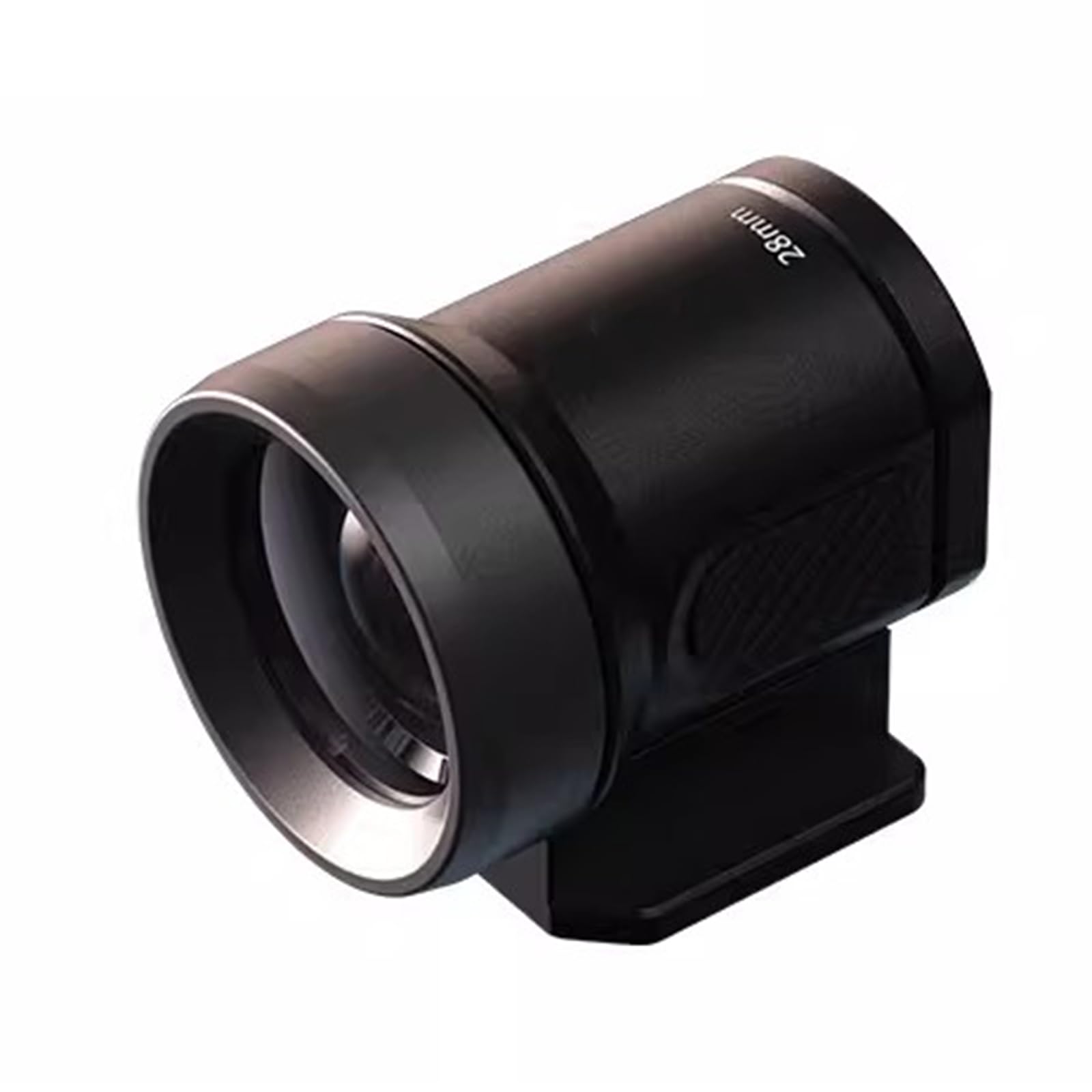 Visor Óptico Externo De 28 Mm, Minivisor con Líneas De Encuadre Precisas De 4:3, Montura Universal De Zapata Fría, Encuadre Preciso para Cámaras Digitales/de Película