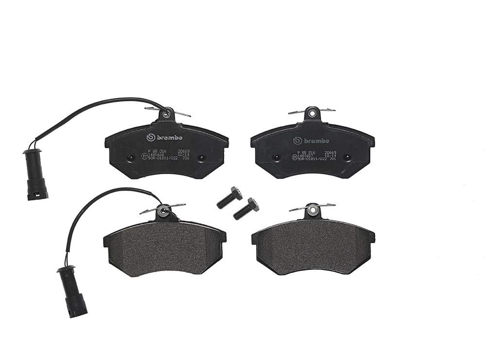 Brembo P 85 016 Bremsbelagsatz, Scheibenbremse - (4-teilig)