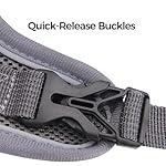 Cat Harness and Leash Set Escape Proof Tactical Extra Large Kitten Harness Emotional Support Cat Vest, Grey, XL - Image 5