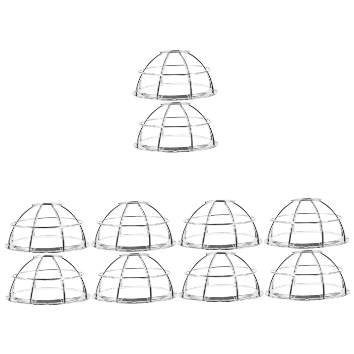 PartyKindom 10pièces Couvercles De pour Détecteurs De Fumée Lot de Installation Facile Et Accessoires pour Sécurité Capteurs