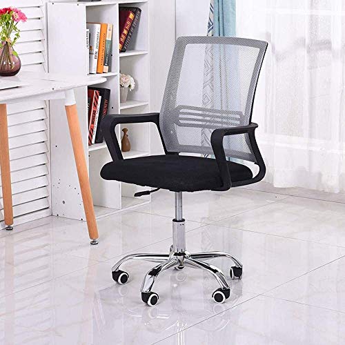 Chaise de bureau avec support lombaire et dossier en maille pour éviter le mal de dos - 2