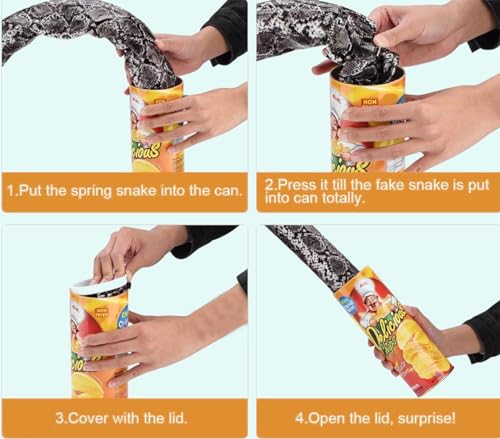 Image of ARTBOX Plastic Snake Gags And Pranks Box (Medium, Multicolor), Kid
