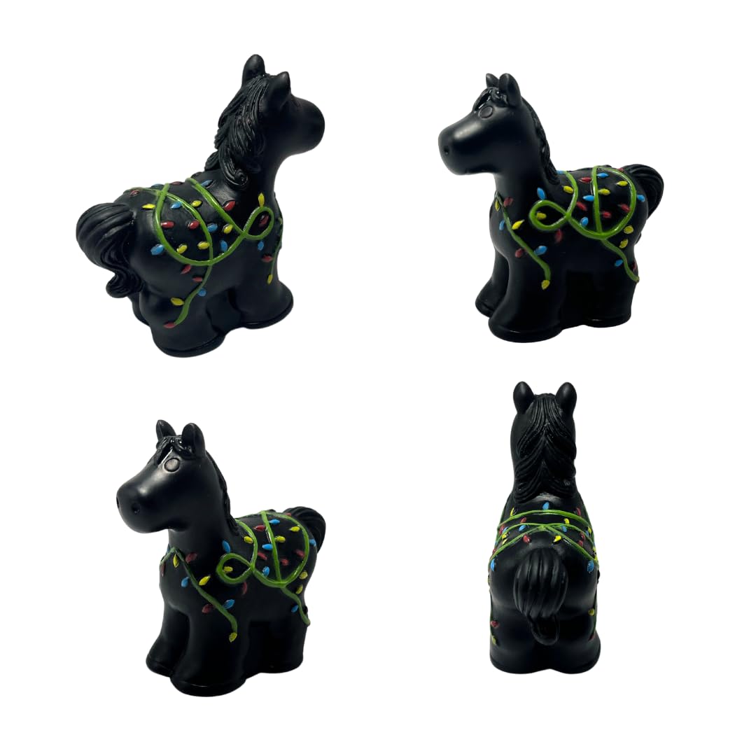Amazon.com: Buck Buck Bronco Rubber Christmas Horses (10) : Toys