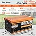 Cloudenergy 48V(51.2V) 105Ah LiFePO4 Lithium Golf Cart Battery Built-in 250A BMS,with Mobile APP,Touch Monitor and retention strap,6000+ Cycles,Perfect for Golf Carts(GFA48V-105AH With Charger)