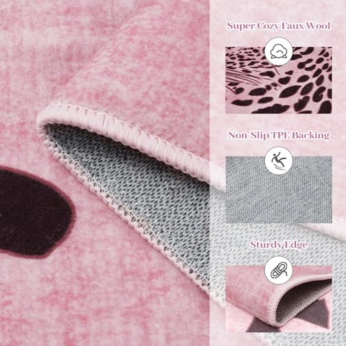 Tapete de Área Estampado Leopardo 5x7 OJIA miniatura 4
