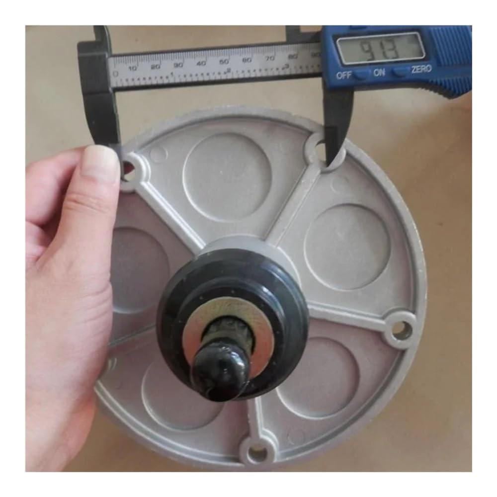 Husillo de Cubierta de cortacésped, Compatible con 1001200 1001200MA 1001046 1001046MA, Eje hidráulico, Mandril, Piezas de desbrozadora