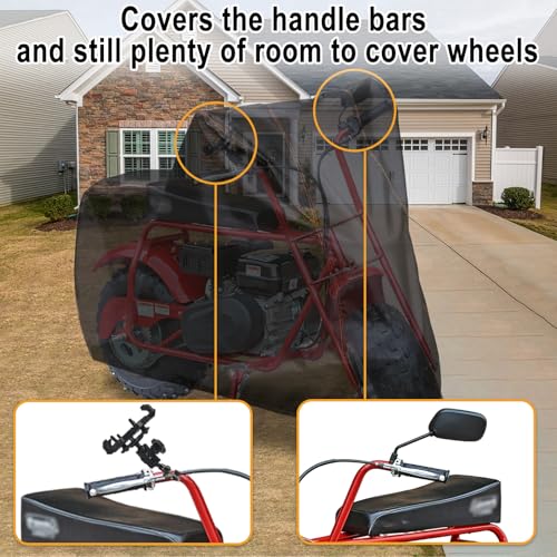 Chikia Mini Bike Cover Outdoor,Minibike Cover