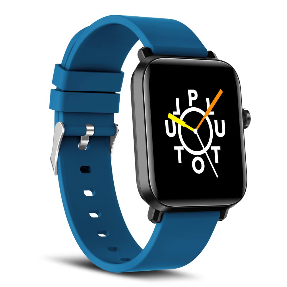 (Refurbished) SYSKA Pluto SW250 Smart Watch Premium Metal Body, 1.69" Display, 200+ Cloud & Customizable Watch Faces, Smart Notifications for Calls, SMS, Whatsapp with Battery Runtime-Upto 10 Days (Spectra Blue) (B0C3LQWZHR) Amazon Price History, Amazon Price Tracker
