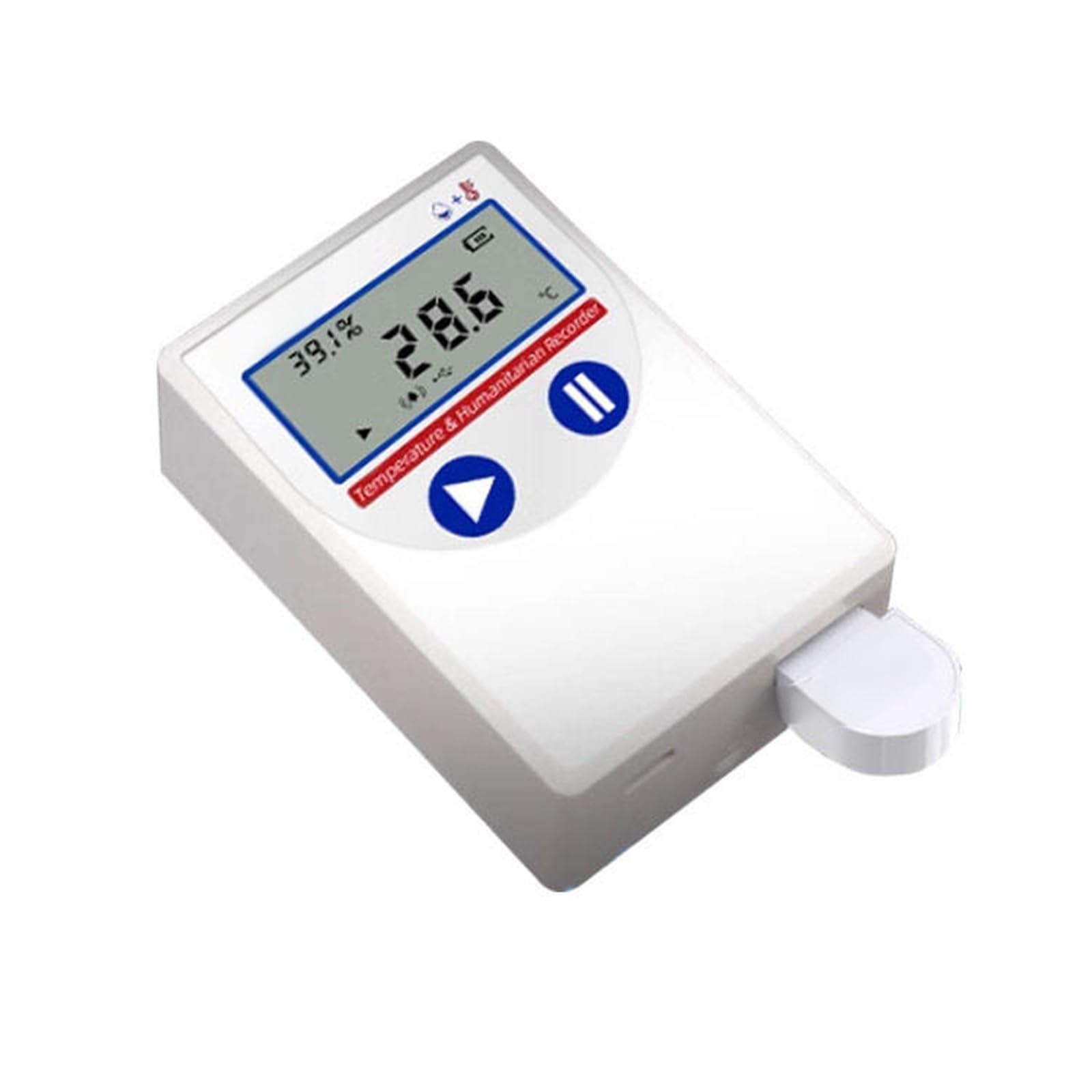 Rejestrator temperatury i wilgotności USB, czujnik alarmu termometru