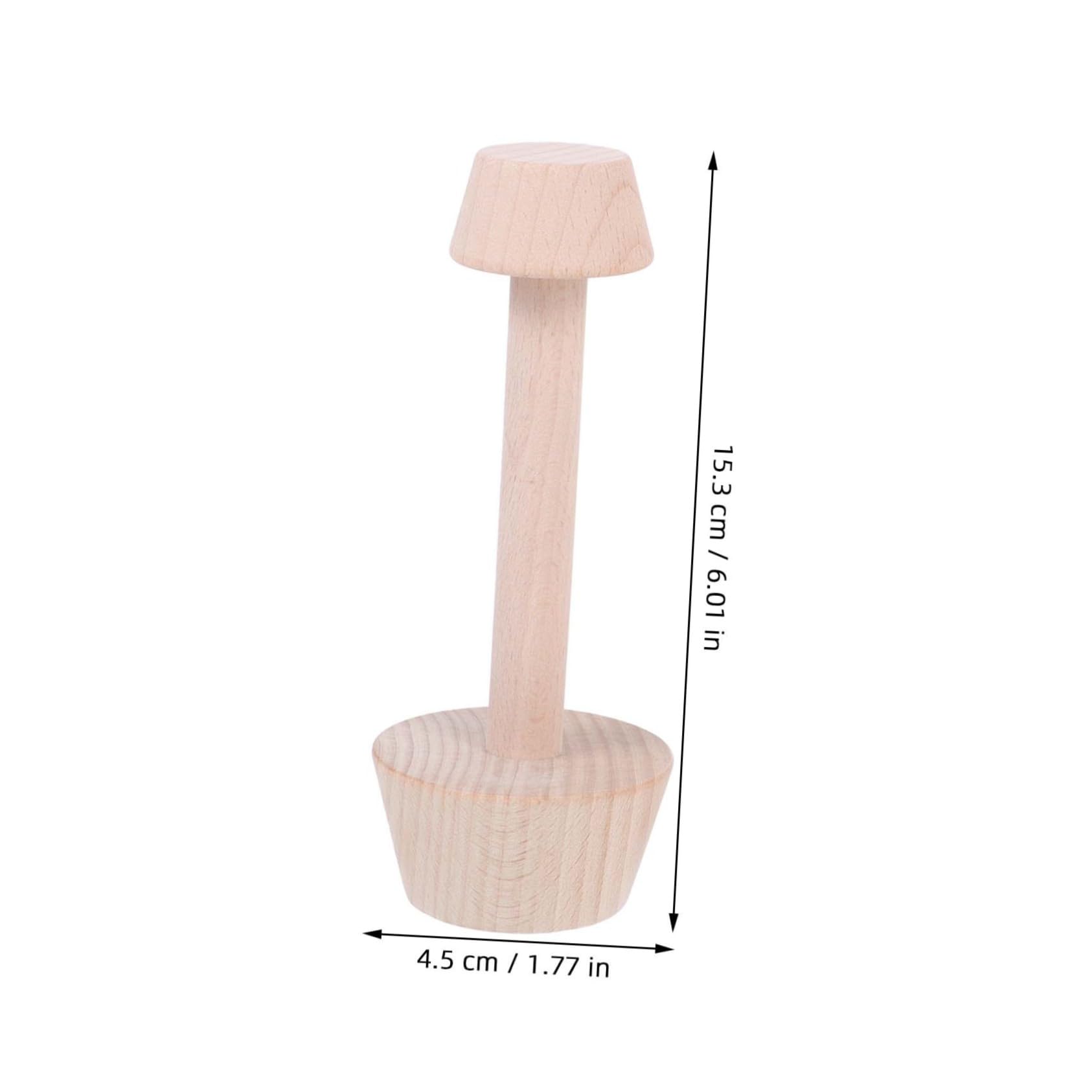 COLLBATH 3 Juegos De Moldes De Madera Para Tartas Para Hornear Mini Pasteles Y Tartas (3 Piezas X 3)