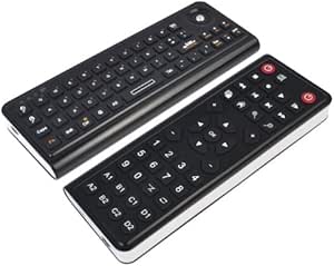 AGPtek 2.4G Mini Wireless Keyboard Trackball Mouse IR Learning Remote ...