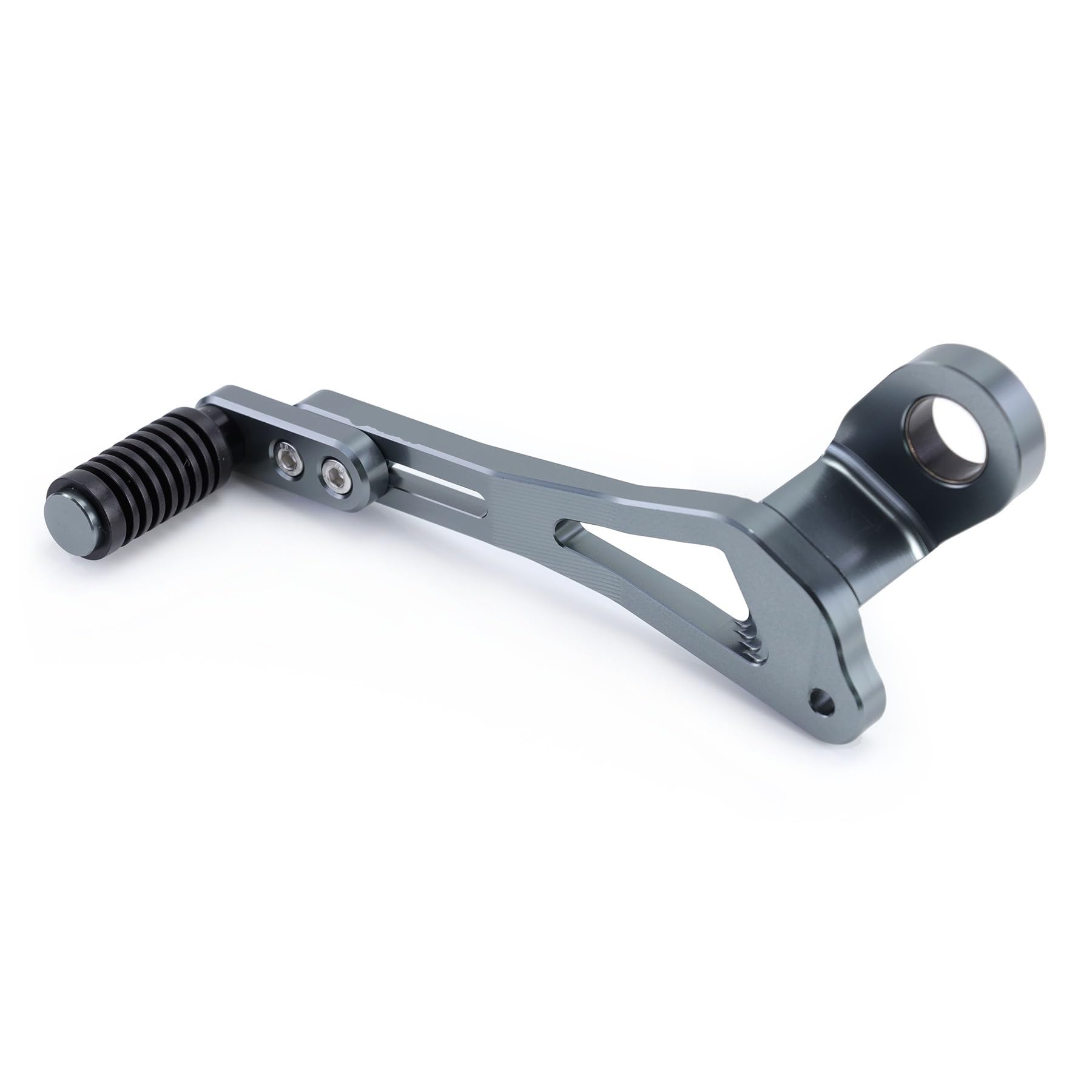 Vyb6sh Gray Gear Shifter Folding Motorcycle Cnc Gear Shift Lever Lengthened Adjustable Length Shifter Foot Pedal For Zx25r Zx4r Zx4rr Zx-25R Zx-4Rr
