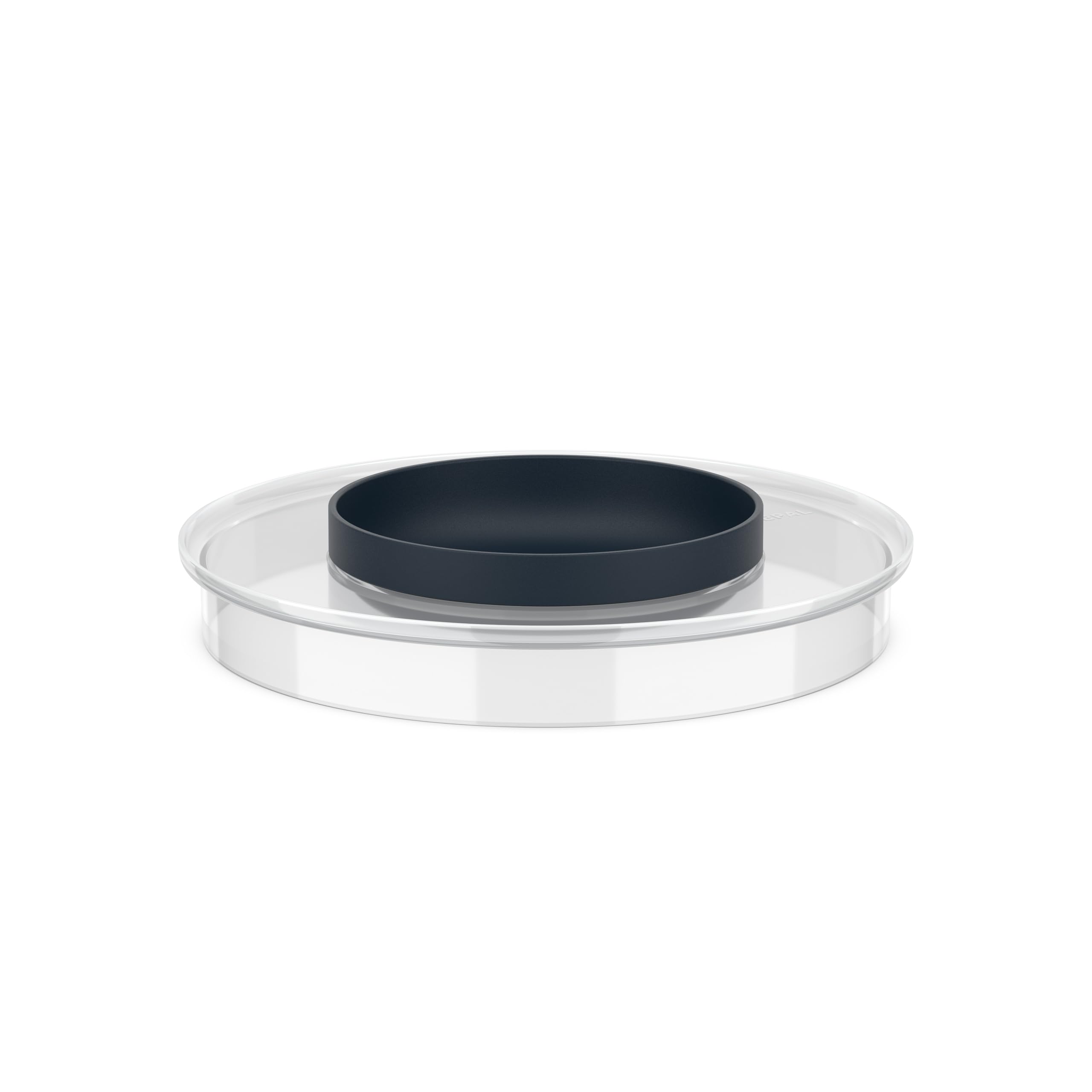 Mepal - Splashproof Lid Chef it - Fits 3000 ml Mixing Bowl - Extra Bowl inside - No Splashes, keeps the Countertop clean - Microwave & Dishwasher Safe - 250 ml - Navy