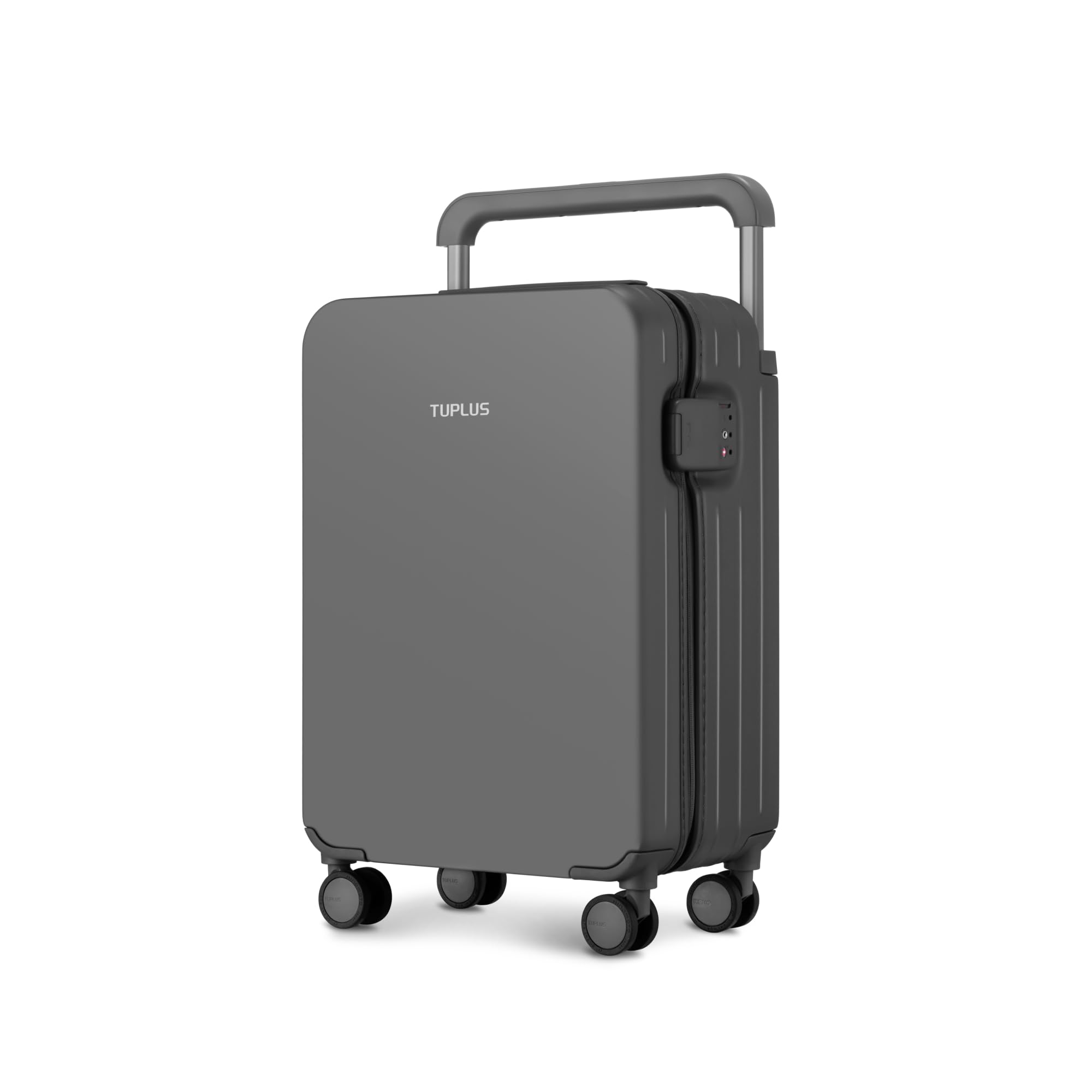 TUPLUSSuitcase Lightweight Luggage Hard Shell Suitcase with 4 Spinner Wheels Hold Check in Travel Case with Combination Lock,Impression Series