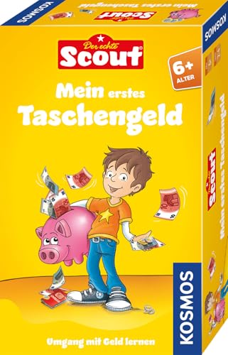KOSMOS 710552 Scout - Mein erstes Taschengeld, Lernspiel für 2-4 Kinder ab 6, Reisespiel, Kinderspiel KOSMOS 710552 Scout - Mein erstes Taschengeld, Lernspiel für 2-4 Kinder ab 6, Reisespiel, Kinderspiel