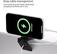 Vista 8 de Belkin Soporte de cámara MagSafe para iPhone para computadoras de escritorio y pantallas Mac, compatible con iMac 2017 y posterior, iMac Pro 2017