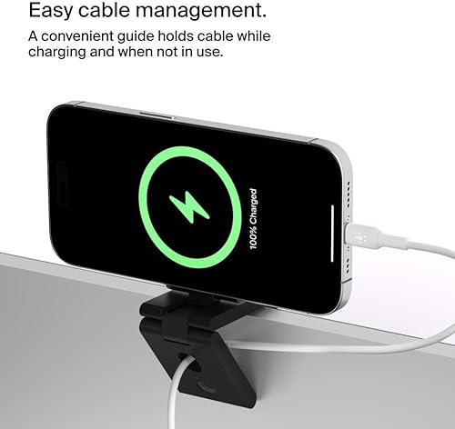 Miniatura 8 de Belkin Soporte de cámara MagSafe para iPhone para computadoras de escritorio y pantallas Mac, compatible con iMac 2017 y posterior, iMac Pro 2017,