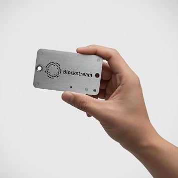 Blockstream Metal - Seed Phrase Backup