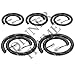 for Telephone Handset Cord,Coiled Wire 8Ft Uncoiled / 1.4Ft Coiled Landline Phone...