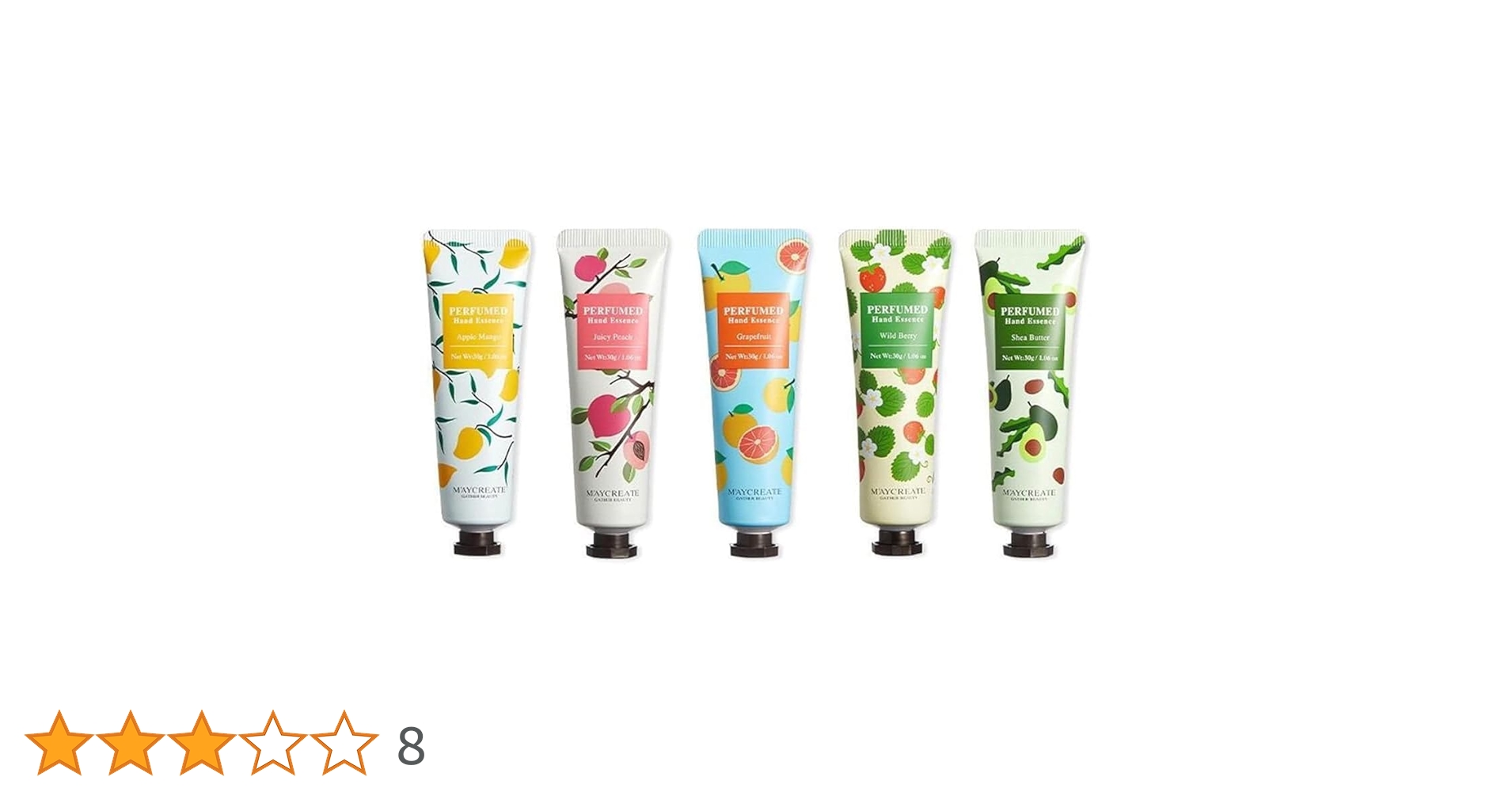 えーこ✩.*˚ハンドクリーム5個セット Amazon.co.jp: ハンドクリーム 5種 セット [30g x 5個入り