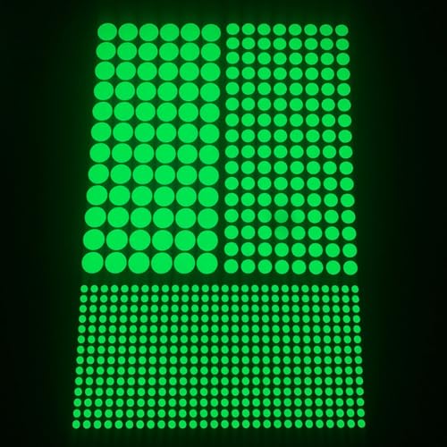 1124 Piezas Estrellas Fosforescentes Adhesivas para Pared y Techo miniatura 4