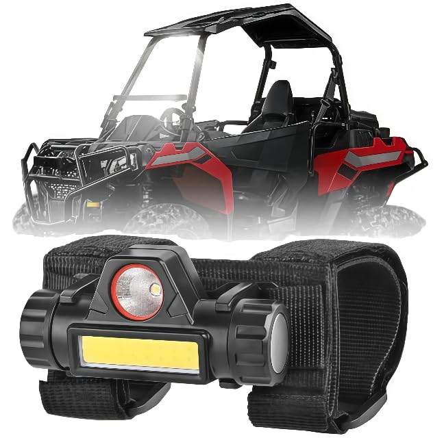 Luz de Techo UTV para Polaris RZR RS1 2018–2022 | para barra antivuelco de 1.5" a 2.0" adecuada para ATV, UTV, vehículos y bicicletas.