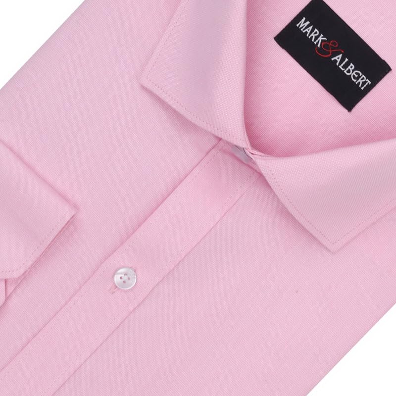 Image of MARK & ALBERT Men's Cotton Formal Shirt