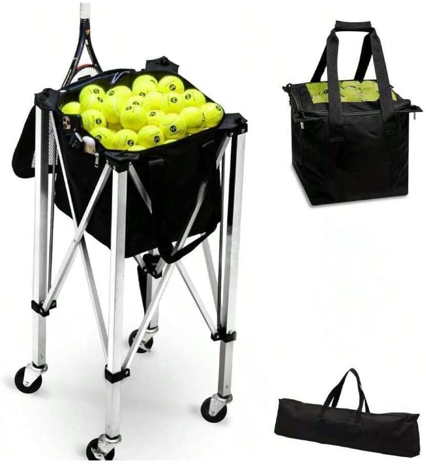 テニスバッグ 折りたたみ式テニスカート 車輪付きポータブルテニス テニスバッグ 折りたたみ式テニスカート 車輪付きポータブルテニス