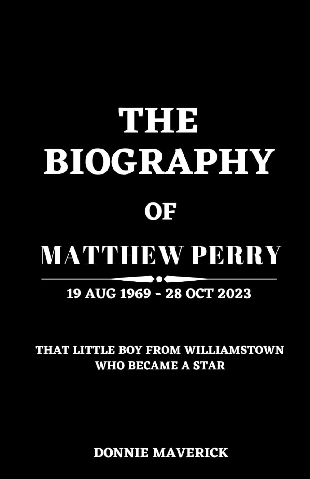 MATTHEW PERRY: That Little Boy From Williamstown Who Became a Star