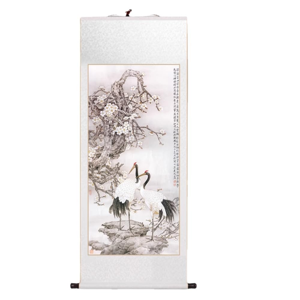 KEXYOAN Chinese Style Living Room Decoration Scroll Hanging Paintings Traditional Painting