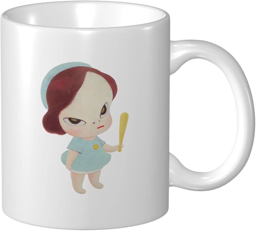 Amazon.co.jp: 人気 奈良美智 (5) カップ グラス 二重構造 マグカップ