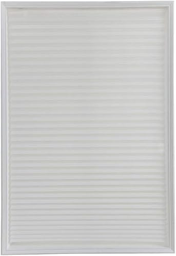 Persiana plisada sin cordón, de tela plisada, para oscurecer la habitación, mini persiana plisada sin cables, fácil de cortar e instalar, color