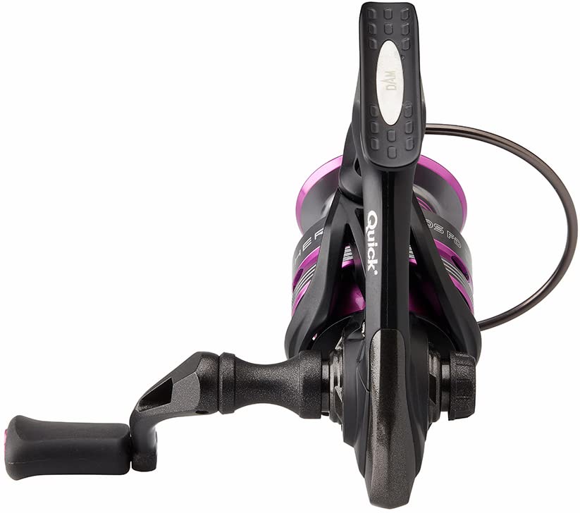 DAM Angelrolle Quick Panthera 4S - Aussergewöhnliche Spinnrolle lila violett