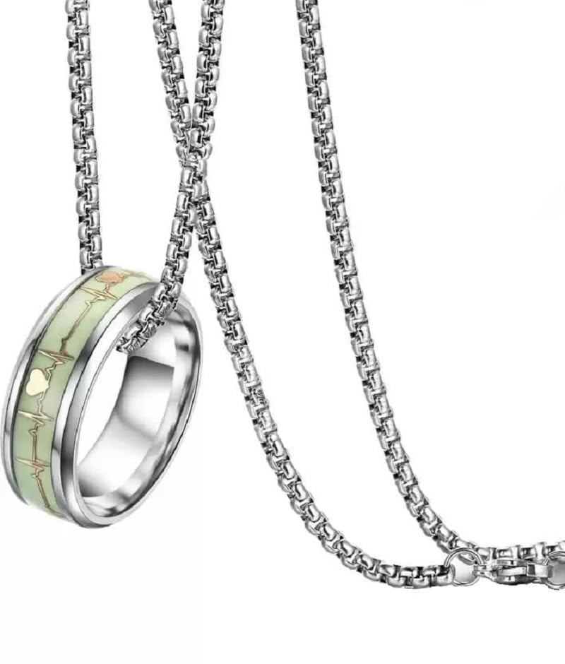 DF Store Stainless Steel Stylish High Polished Fancy Locket Pendant Necklace With Box Chain For Mens & Boys Jewellery (Radium Locket) (B0CWDZTTL5) Amazon Price History, Amazon Price Tracker